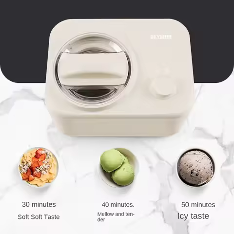 Ice Crean Maker Icecream Machine Multi function ice cream machine gelato automatic compressor fast h