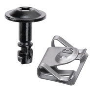 OAUTOO 10 Sets Under Tray Engine Cover U Nut & Screw Fasteners for 51718218852 + 51718176503 BMW E38