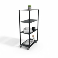 四層鐵層板置物架 52x32x111cm 多功能收納架/家用廚房收納架/家