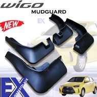 Toyota Wigo 2023 to 2025 Thailand Made quality Mud Guard W/ 8pcs Screw 2024 (WIGO accessories)