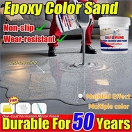 5 in 1 epoxy flake coating epoxy floor coating tile coating Wear Resistant Anti Slip For Warehouse,G