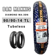 Ban Maxxis Diamond 90/90-14 Ban Tubless Untuk Motor Metik Beat Vario