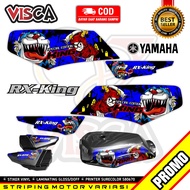 Striping RX King Variasi - Stiker Yamaha RX King Desain Doraemon Zombie