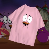 Unisex Adult and Children's T-shirt c0urage the c0wardly d0g Size M - 3XL | 1-10 Years