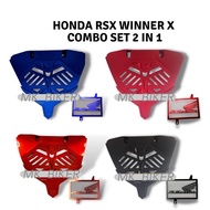 HONDA RSX 150 WINNER X RS-X RSX150 ENGINE GUARD + RADIATOR COOLANT NET COVER Engine Cover Radiotor R