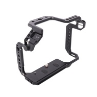 NICEYRIG Cage for Canon EOS R5 II, R5 C, R5, R6, R6 Mark II Mirrorless Camera, Video Shooting Filmak