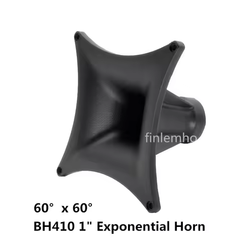 1PC Speaker Horn Tweeter Waveguide 1 Inch 60° x 60° Eminence BH410 Replacement For Home Theater Prof