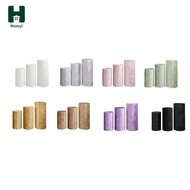 [Homyl] 3x Cylinder Stand Covers Decorative Tablecovers Cylinder Plinth Stand Cover