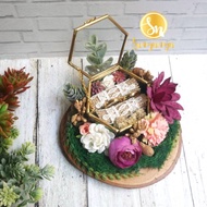 ELLE RING BOX | S6MINI TERRARIUM RING BOX | ENGAGEMENT FIANCE WEDDING PROPOSAL