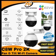 EZVIZ C8W Pro 2K Pan & Tilt Wi-Fi Outdoor Camera - 2K Resolution, 3MP, 360° Coverage, Color Night Vi