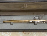 「【古董收藏】Dunhill 登喜路 Gemline 經典鍍金大麥紋原子筆 (連原裝盒/狀態極佳)」 $999