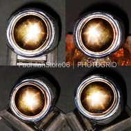 Monel Natural Black Star Shappire 6 Rays Star Ring