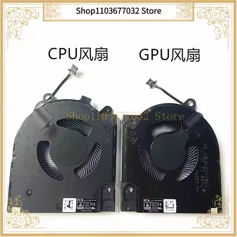 12V CPU GPU cooling Fan for DELL G15 5510 5511 5515 RTX3050 RTX3060