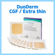 convatec duoderm cgf / duoderm extra thin - hydrocolloid patch band aid wound dressing duoderm cgf 4x4 duoderm thick