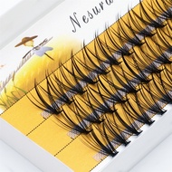 60 clusters of 20D/30D false eyelashes, natural and thick, eyelash extension makeup eyelash tool