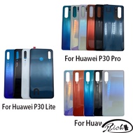 NEW Back Battery Cover Glass For Huawei P30 / P30 Lite / P30 Pro Replacement Housing Parts With Ahesive Sticker With LOGO