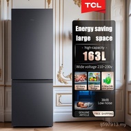 TCL Double Door Refrigerator Energy saving fridge 171liters XHEF