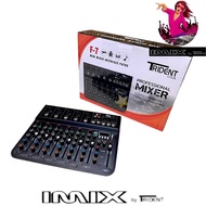 Trident F7 7 Channel Mini Mixer Interface Paths Bluetooth Audio Mixer