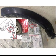 Over fender front side front bumper toyota Rush 2010-2014