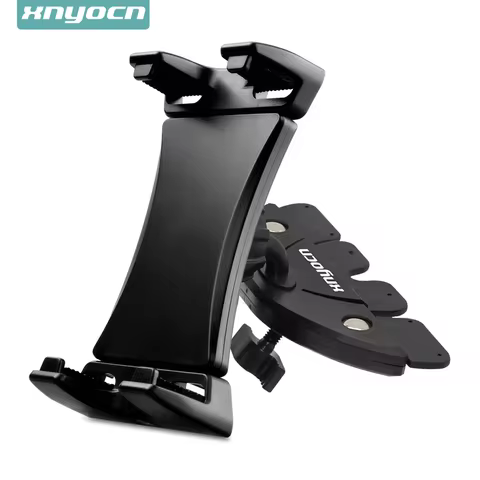 Xnyocn Universal 5 - 3 Inch Tablet Stands Holder Car CD Slot Tablet Bracket Mobile Phone Mount For i