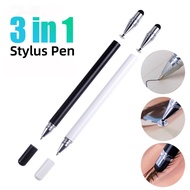 3 in 1 Stylus Pen For iPad Air 4 5 Air 3 Pro 10.5 Air 1 2 9.7 2017 2018 Pro 11 12.9 Gen9 10.2 Universal Drawing Tablet Capacitive Screen Touch Pen
