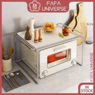 Kitchen Rack Microwave Rack Korean Air Fryer Oven Rack Small Appliances Dinner Plate Seasoning Countertop Storage Rack