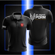 (READY STOCK ) 2024 New ！Jersey Design baju lelaki UNIT TINDAKHAS PDRM POLO SHIRTS