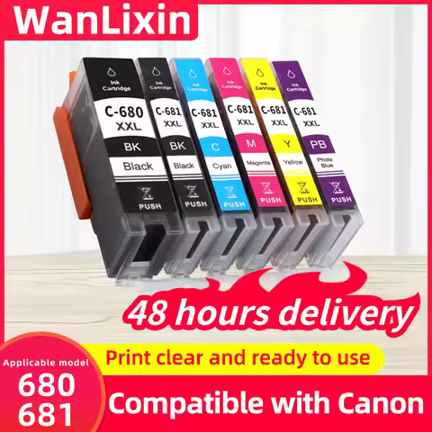 Canon PIXMA Ink Cartridge for PGI-680 CLI-681 XXL pgi680 cli681 Ink Cartridge for Canon PIXMA TS9160