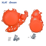 ฝาครอบเครื่องยนต์รถจักรยานยนต์คลัทช์ Magneto Protector สําหรับ KTM SXF XCF EXC 250 350 2023 สําหรับ