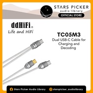 DDHIFI TC05M3 2-in-1 USB-C Charging & OTG High-Purity OFC Cable for Dongle DAC & Power Bank