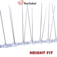 RunSabai Bird Repeller Bird Pigeon Spikes Anti Bird Anti Pigeon Spike For Getting Rid Nice