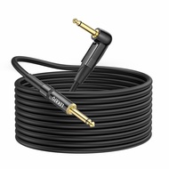 LEKATO Guitar Cable Audio Mute Cable 10 Ft /20 Ft Professional Electric AMP Cord with Dual Mute Plug