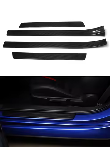 Night Kids is suitable for 2022 Toyota GR86 ZN8, Subaru BRZ ZD8 modified carbon fiber door sill, wel