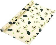 Xuanshengjia Beeswax Wraps, Reusable Beeswax Food Wrap Rolls, Eco Friendly Sustainable Food Storage Bowl Covers Organic Bees Wax Cheese Bread Sandwich Wrappers