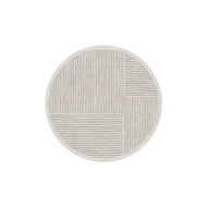 Soft Non Slip Round Carpet Modern Abstract Circle Rug Washable Area Rug Machine Washable Circular Ma