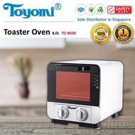 TOYOMI Electric Oven Toaster 8.0L [Model: TO 8030] - Official TOYOMI Warranty Set. 1 Year Warranty.
