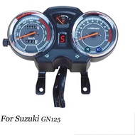 Motorcycle Tachometer Speedometer Speed Meter Fuel Gauge12V LED Instrument Assembly For Suzuki GN125