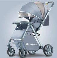 全城熱賣 - 嬰兒推車 可坐可躺高景觀輕便折疊雙向嬰兒車 兒童手推車 遛娃