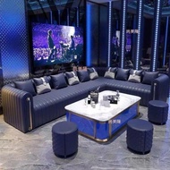 Sofa KTV berbentuk L, sofa mewah kelas tinggi untuk sudut ruang istirahat di kelab malam, bar, dan l