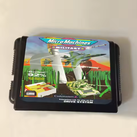 Micro Machines Military Game Card 16bit MD Cart For Sega Mega Drive For Genesis Free Shipping