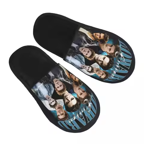 Custom Vintage Edward Cullen House Slippers Women Soft Memory Foam Shoes The Twilight Saga Comfy War