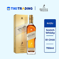 Rượu Johnnie Walker Gold Label Blended Scotch Whisky 40% 750ml [Kèm Hộp]