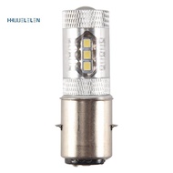 80W BA20D H6 White 16 LED Motorcycle MotorBike/Moped/ATV Headlight Bulb