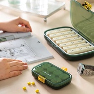 pill box medicine pill box Small Pill Box Portable Mini Portable Medicine Sub-Packing Box Seven Days