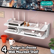 Wifi Router Wall Rack Shelf Modem Holder Space Saving Shelf TV Rack Box Android Box cooling Astro Remote Rack Organize