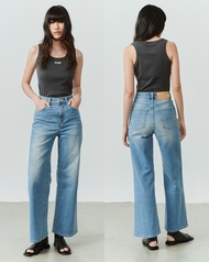 (ready to ship) beforesunset_studio - Jelly Stretch Jeans กางเกงยีนส์​ขายาว ผลิตด้วยผ้ายีนส์ยืดคุณภา
