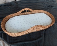 嬰兒換尿布籃 樹枝束 手工尿布墊