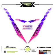 STRIPING SUZUKI CRYSTAL TUNE MOTIF X17 STICKER CRYSTAL TUNE CUSTOM STICKER ORIGINAL CRYSTAL MOTORCYC