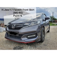 Honda jazz FL 2018 2019 2020 Mugen RS Bodykit body kit front side rear skirt lip gk gk5