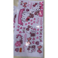 Hello kitty stickers for XMen gogo vespa electric vehicles ..etc..
